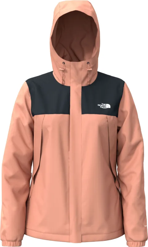 Women's Antora Jacket Rose Dawn TNF Black sold by Quarks / Urban Trail