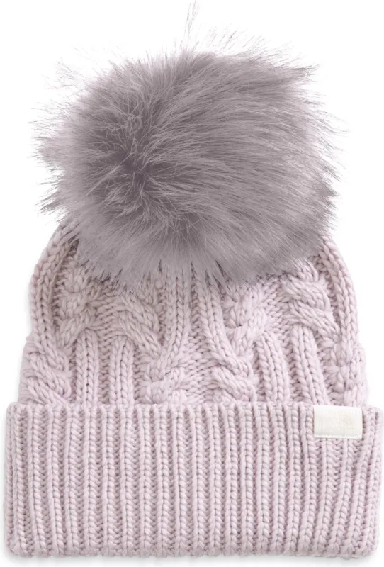 Women's Oh Mega Fur Pom Beanie Lavender Fog sold by Quarks / Urban Trail