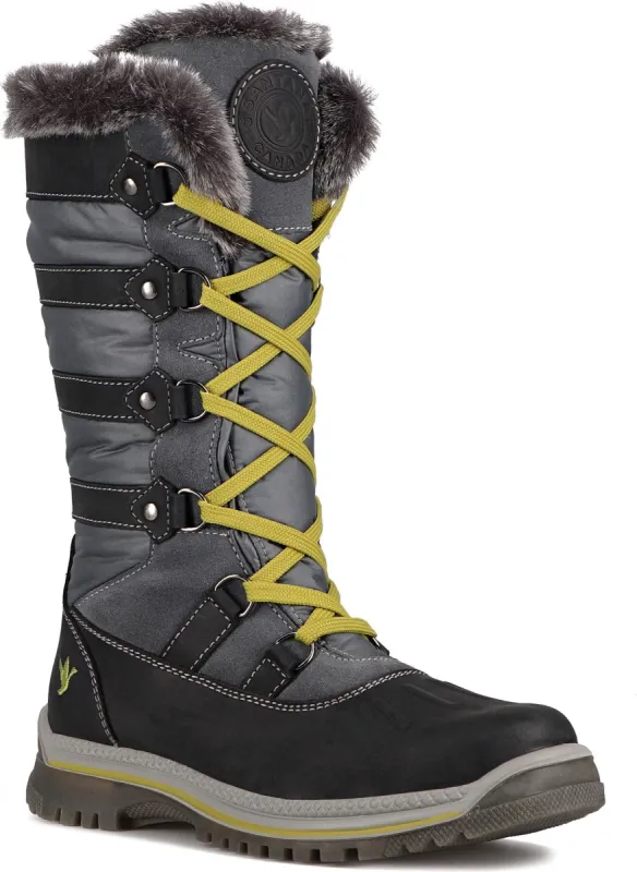 Marlyna Leather Black Grey sold by Quarks / Urban Trail