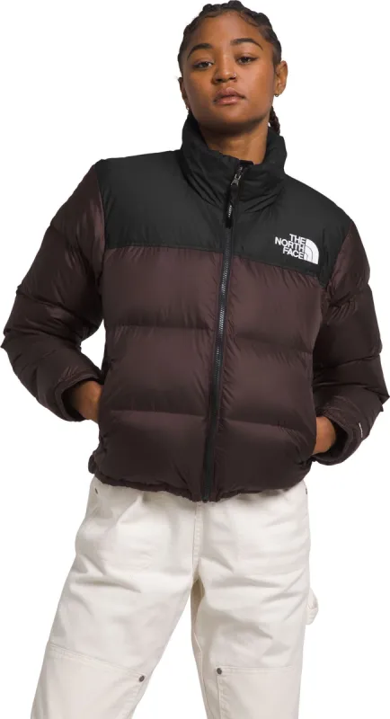 W 1996 Retro Nuptse Jacket Coal Brown TNF Black sold by Quarks / Urban Trail