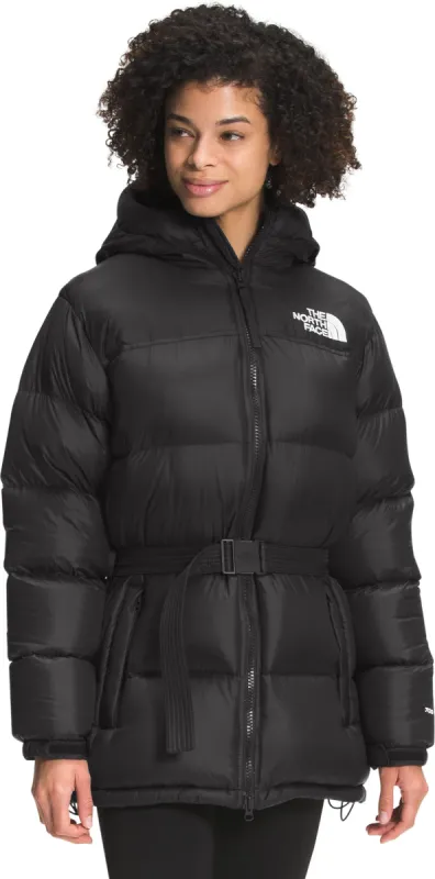Women's Nuptse Belted Mid Jacket TNF Black sold by Quarks / Urban Trail