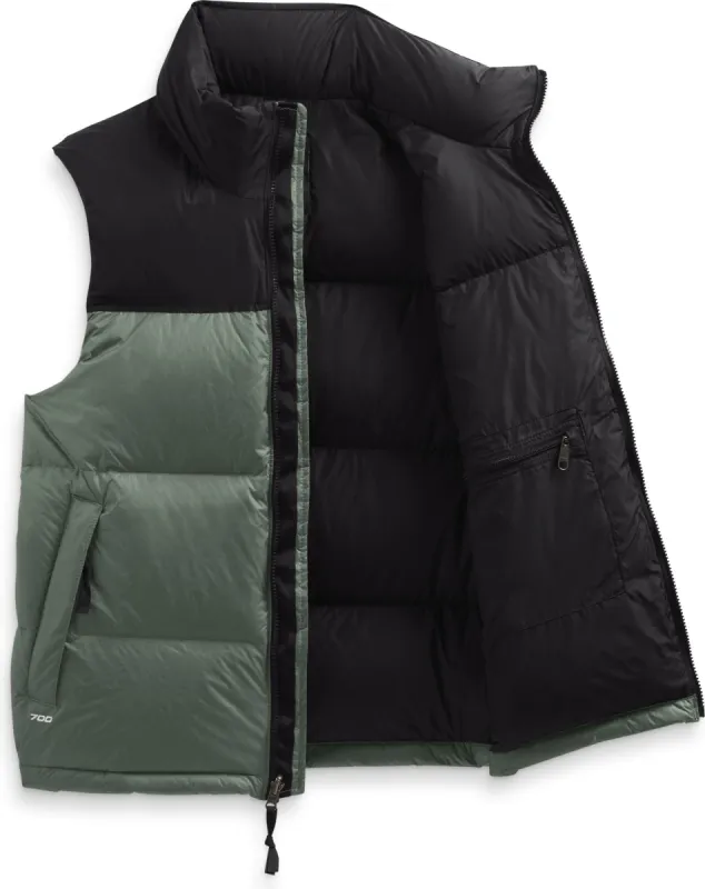 Mens 1996 Retro Nuptse Vest Thyme sold by Quarks / Urban Trail
