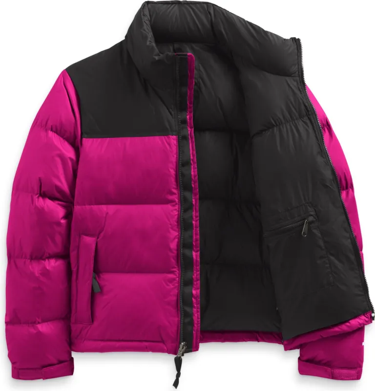 W 1996 Retro Nuptse Jacket Fuschia Pink sold by Quarks / Urban Trail