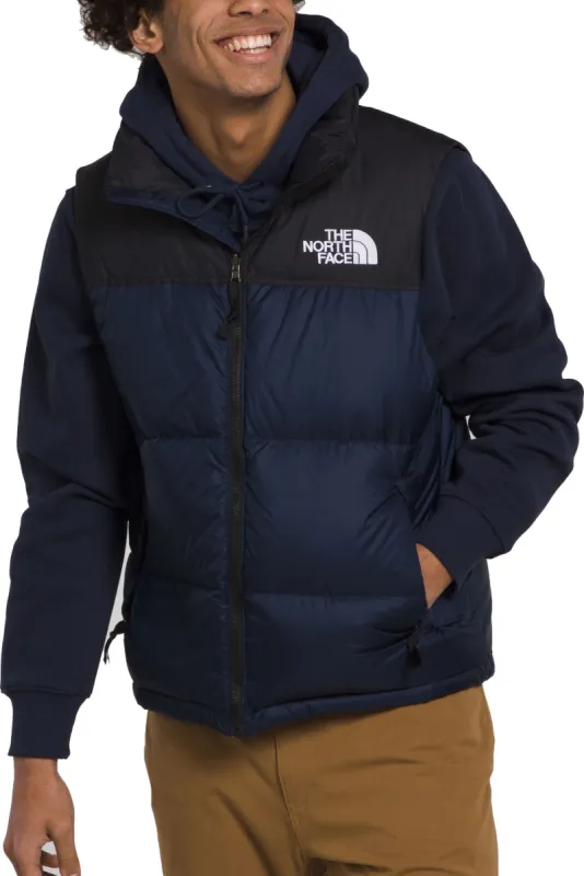 M 1996 Retro Nuptse Vest Summit Navy TNF Black sold by Quarks / Urban Trail