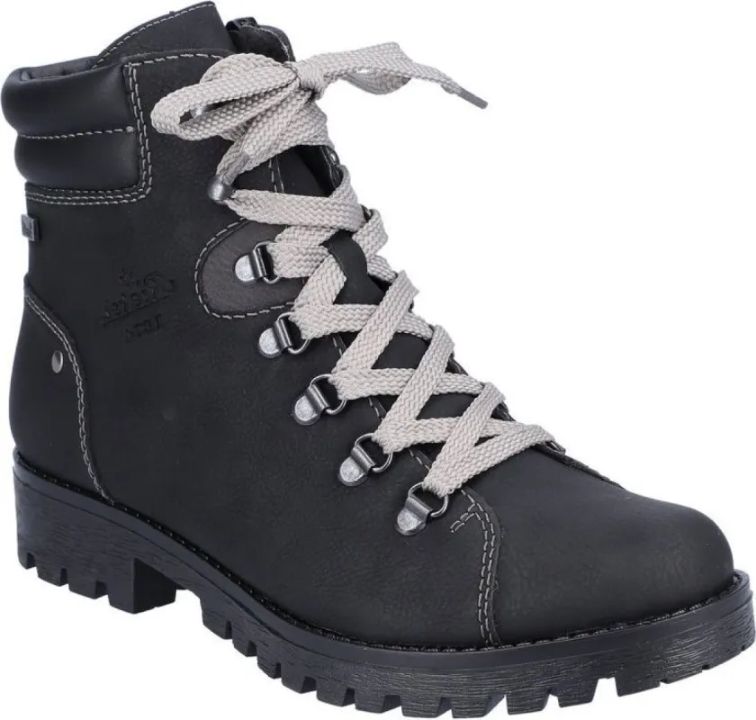Black Lace Up Boot sold by Quarks / Urban Trail
