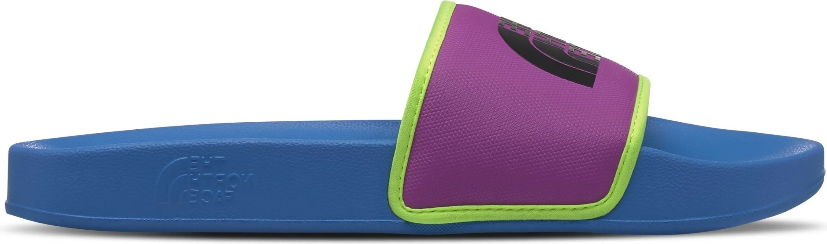 M Base Camp Slide III Super Sonic Blue TNF Black sold by Quarks / Urban Trail