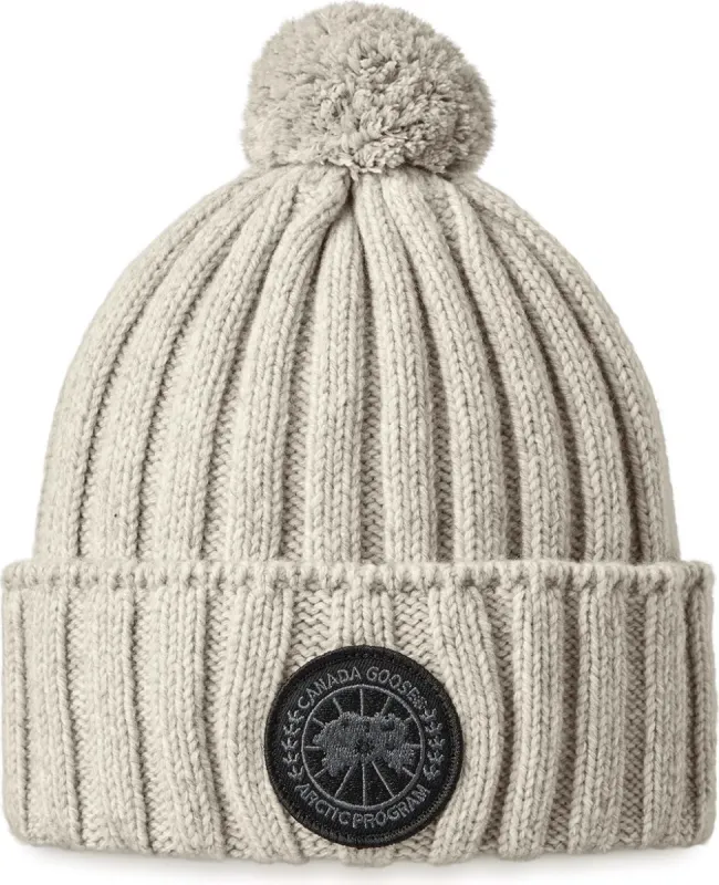 Rib Pom Beanie Cashmere sold by Quarks / Urban Trail