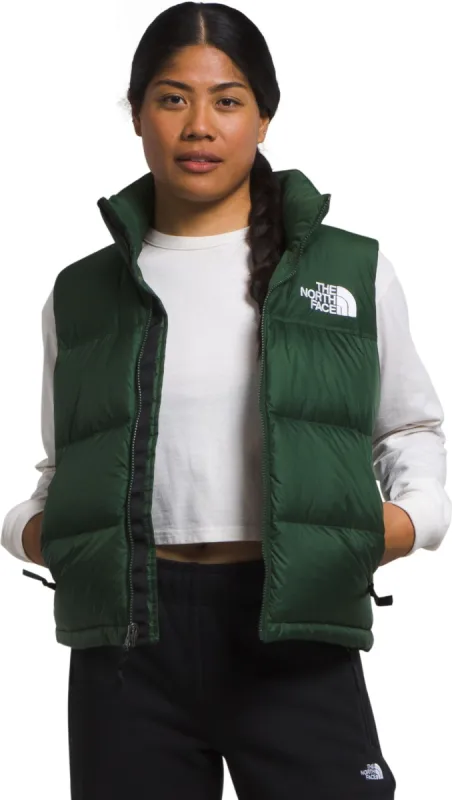 W 1996 Retro Nuptse Vest Pine Needle sold by Quarks / Urban Trail