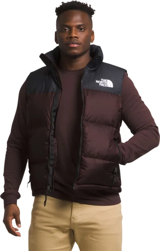 M 1996 Retro Nuptse Vest Coal Brown TNF Black sold by Quarks / Urban Trail
