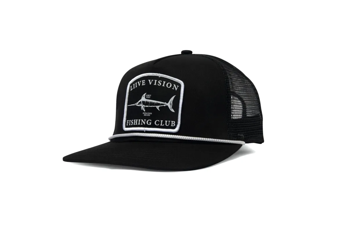 Sailer Trucker Cap Black sold by Liive Eyewear