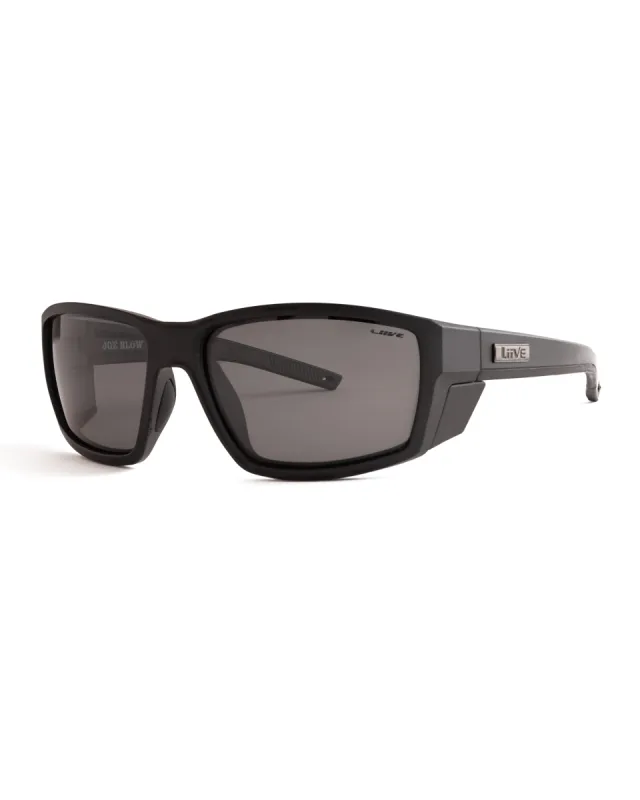 Joe Blow - Polarised Matt Black sold by Liive Eyewear