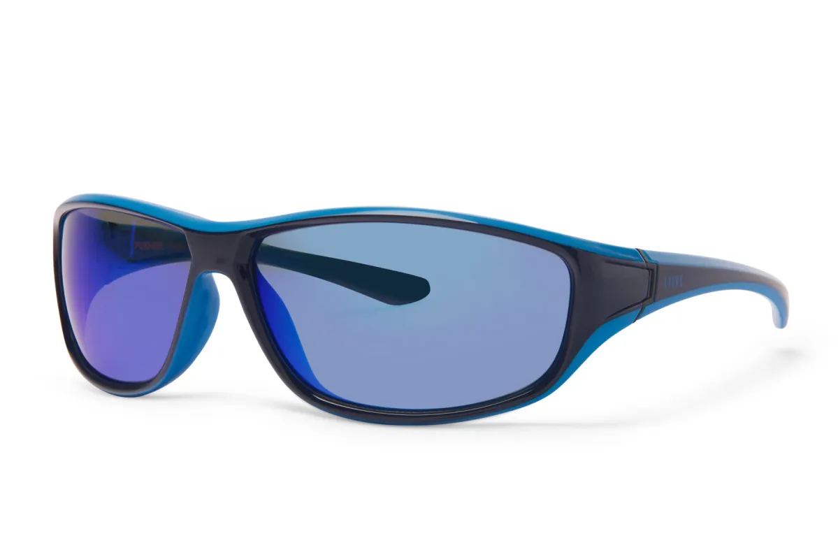 Pusher - Mirror Black Blue sold by Liive Eyewear