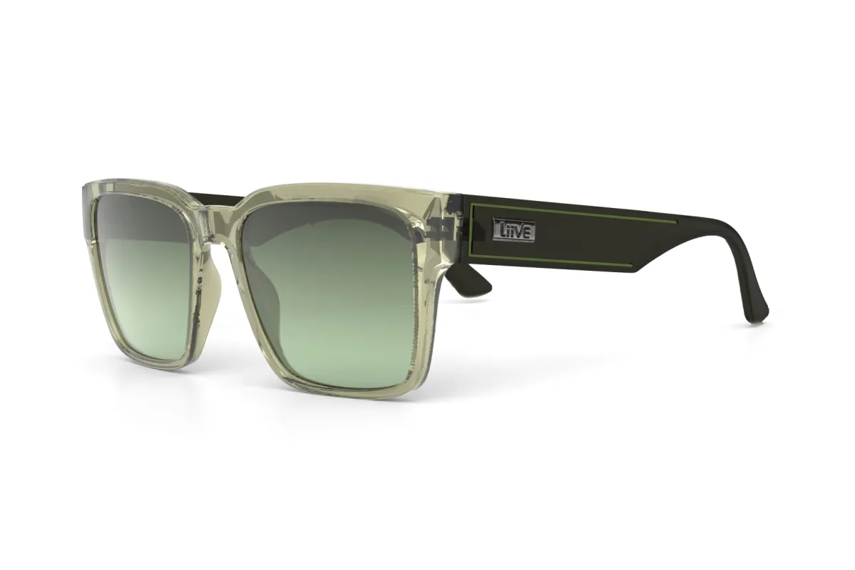 Danjo Matt Olive sold by Liive Eyewear