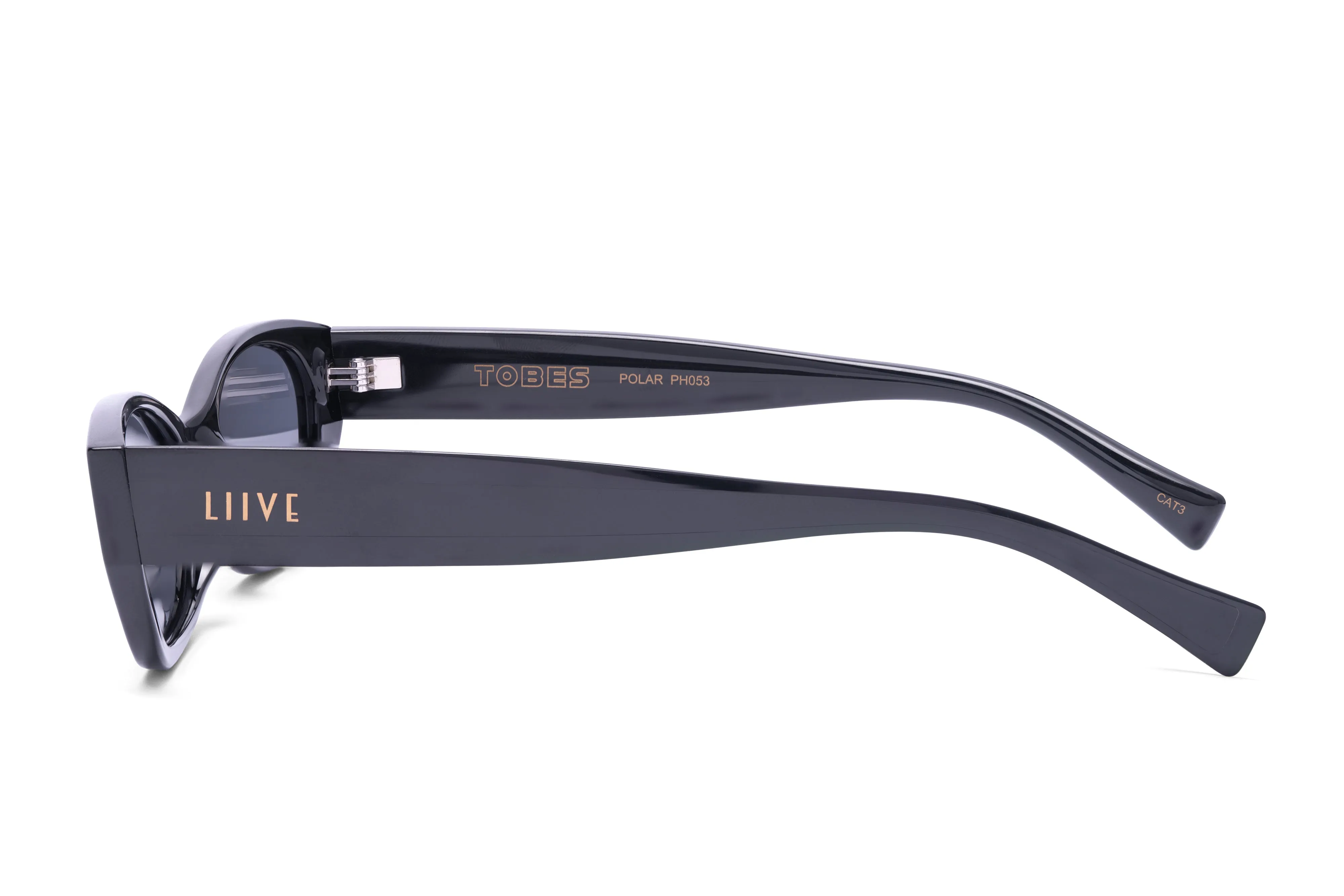 Tobes - Polarised Matt Black sold by Liive Eyewear product image thumbnail 3