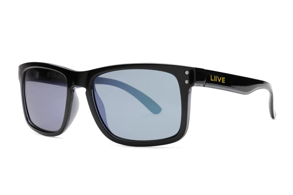 Matt Scholz Echo - Photochromatic Matt Black / Clear sold by Liive Eyewear