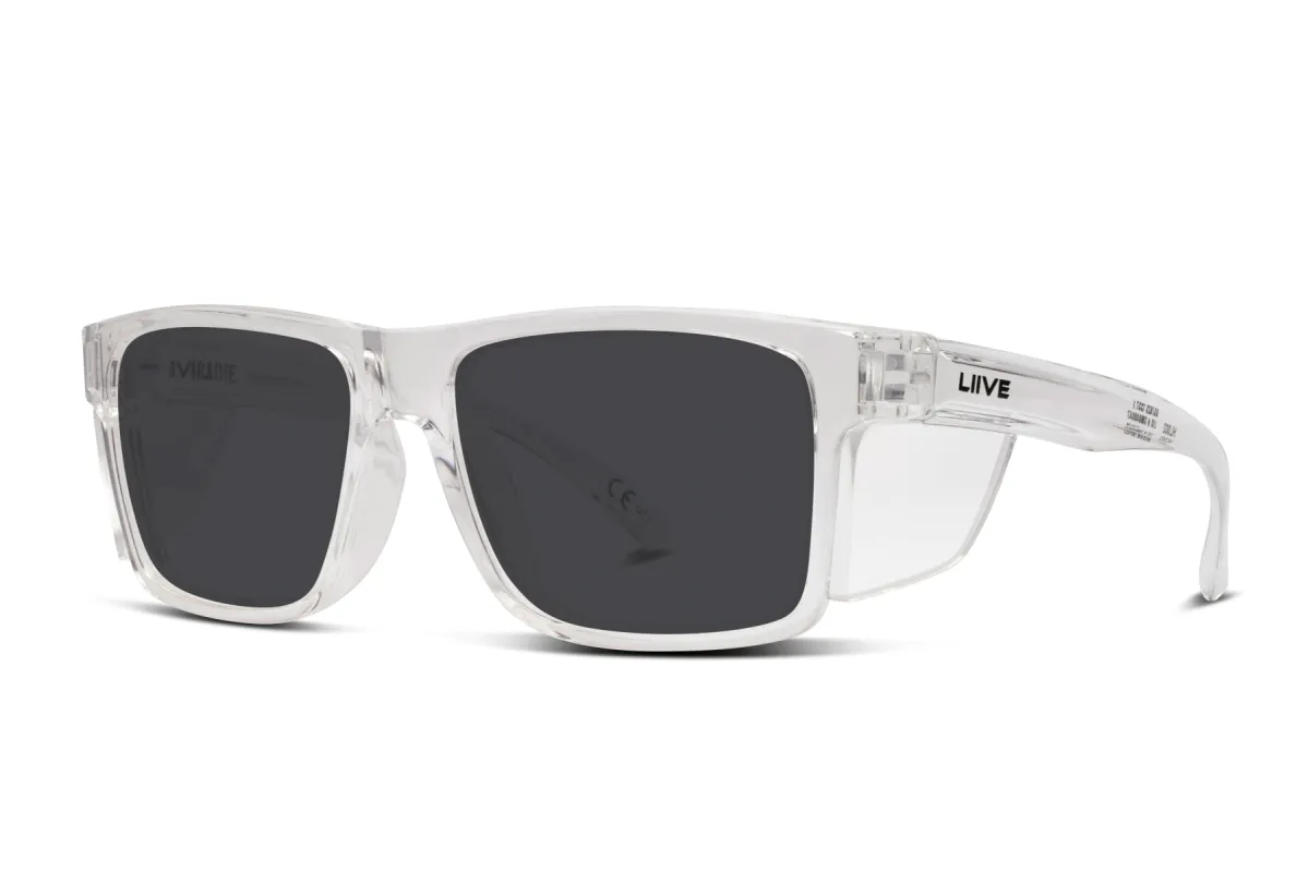 Tradie Safety - Xtal Clear Blinker sold by Liive Eyewear