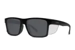 Tradie Safety - Matt Black Clear Blinker sold by Liive Eyewear
