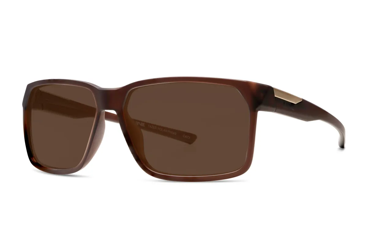 Tazer - Polarised Matt Xtal Beer sold by Liive Eyewear