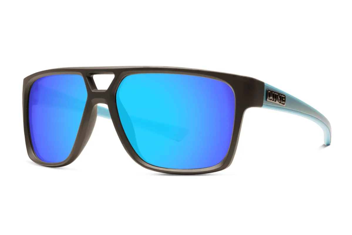 Elvis - Mirror Polarised Matt Blue/Black sold by Liive Eyewear