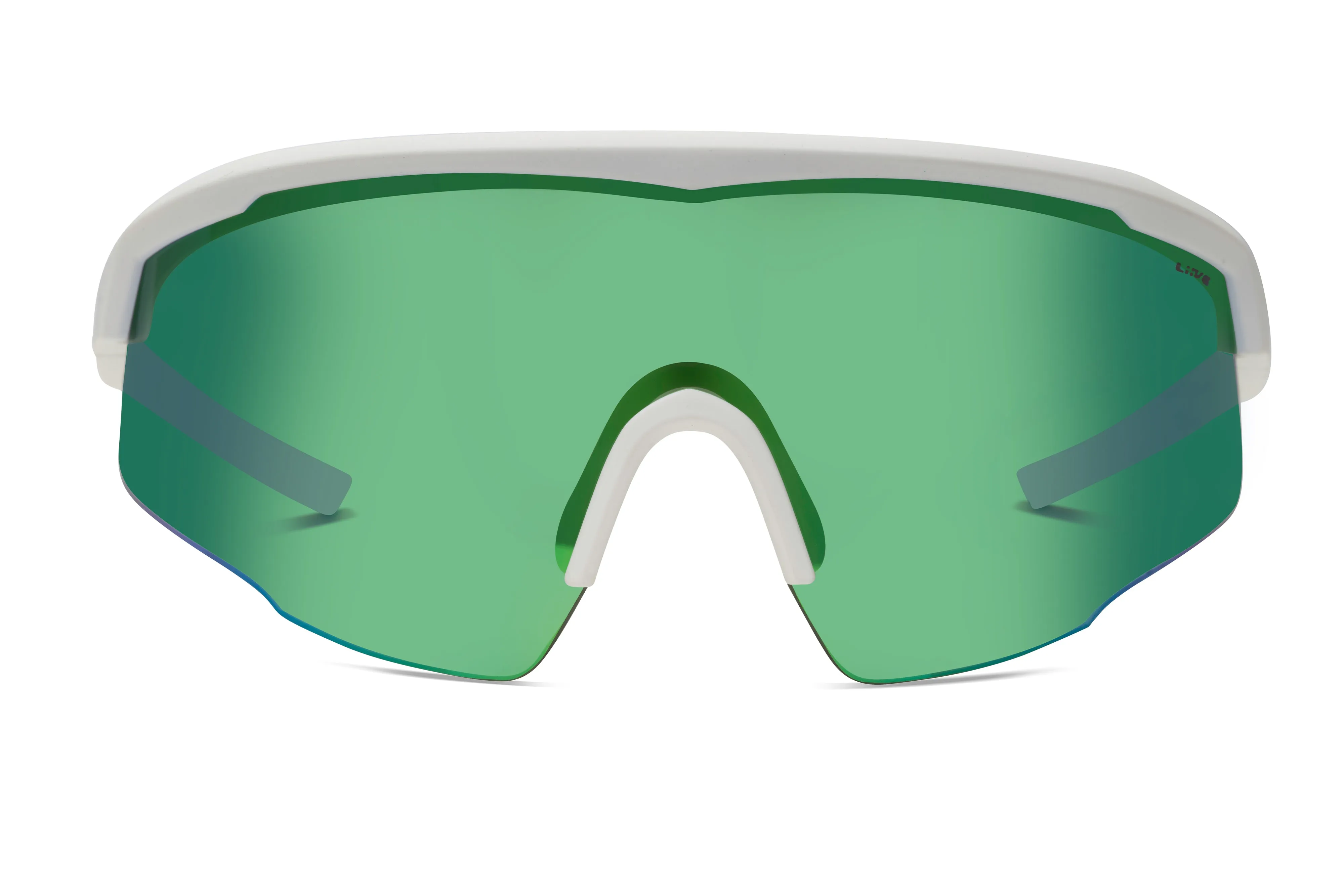 Dealer - Mirror Matt White Green sold by Liive Eyewear product image thumbnail 2