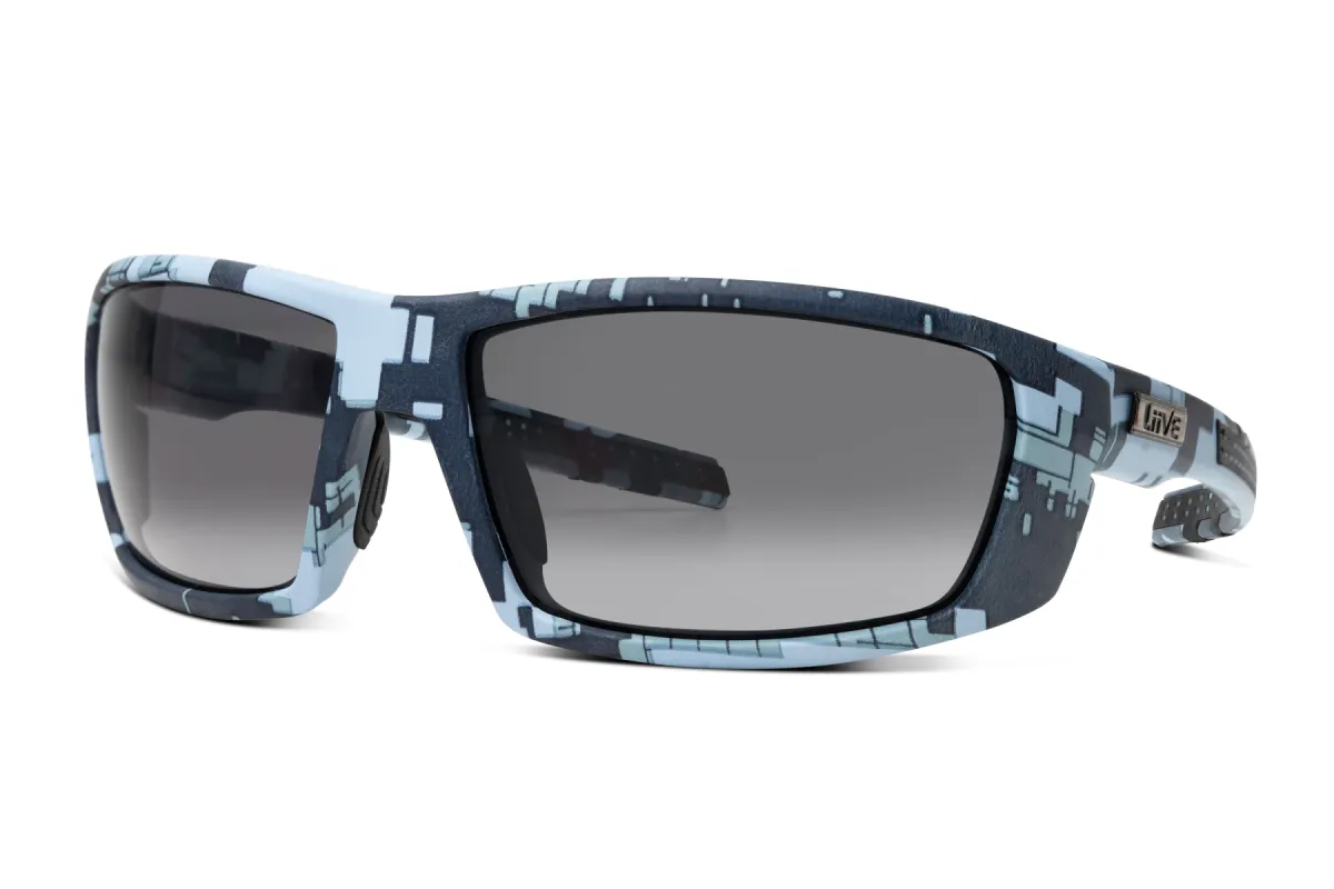 Hunter - Safety Matt Camo Smoke sold by Liive Eyewear