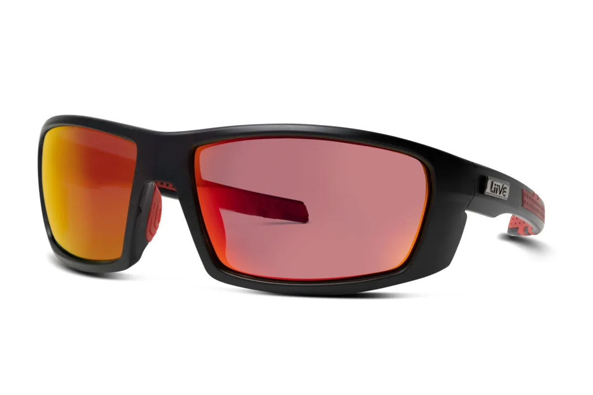 Hunter - Safety Mirror Matt Black sold by Liive Eyewear