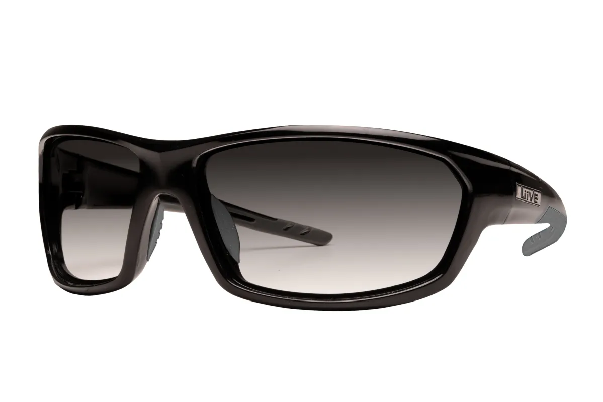 Drill - Safety Matt Black sold by Liive Eyewear
