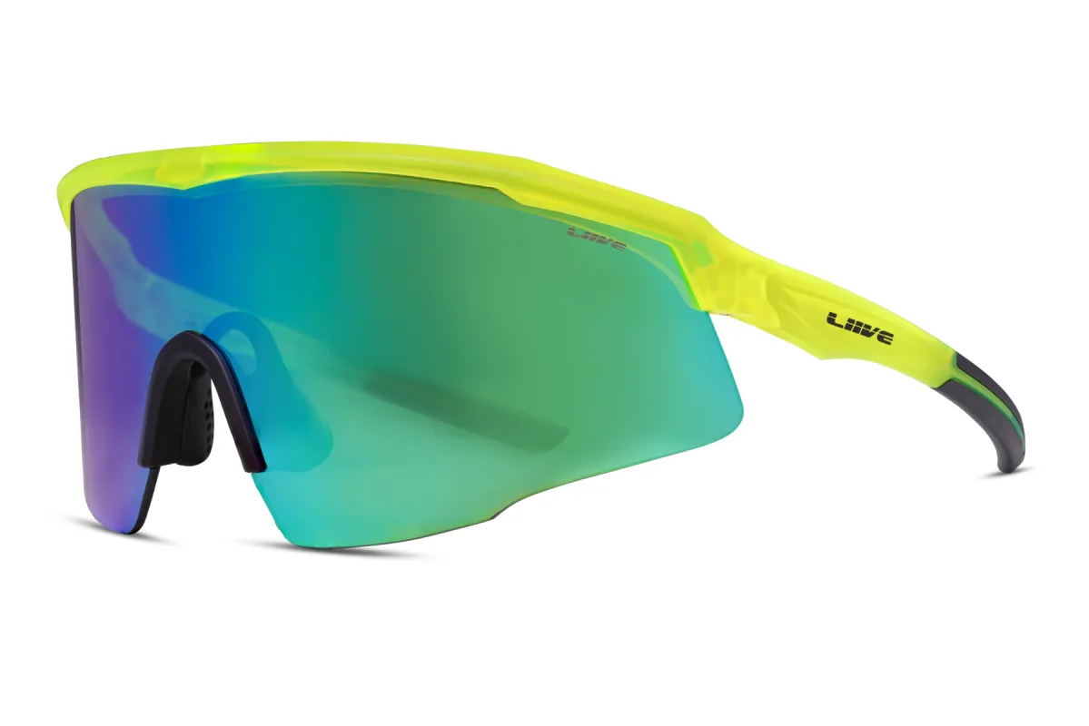 Dealer - Mirror Neon Yellow sold by Liive Eyewear