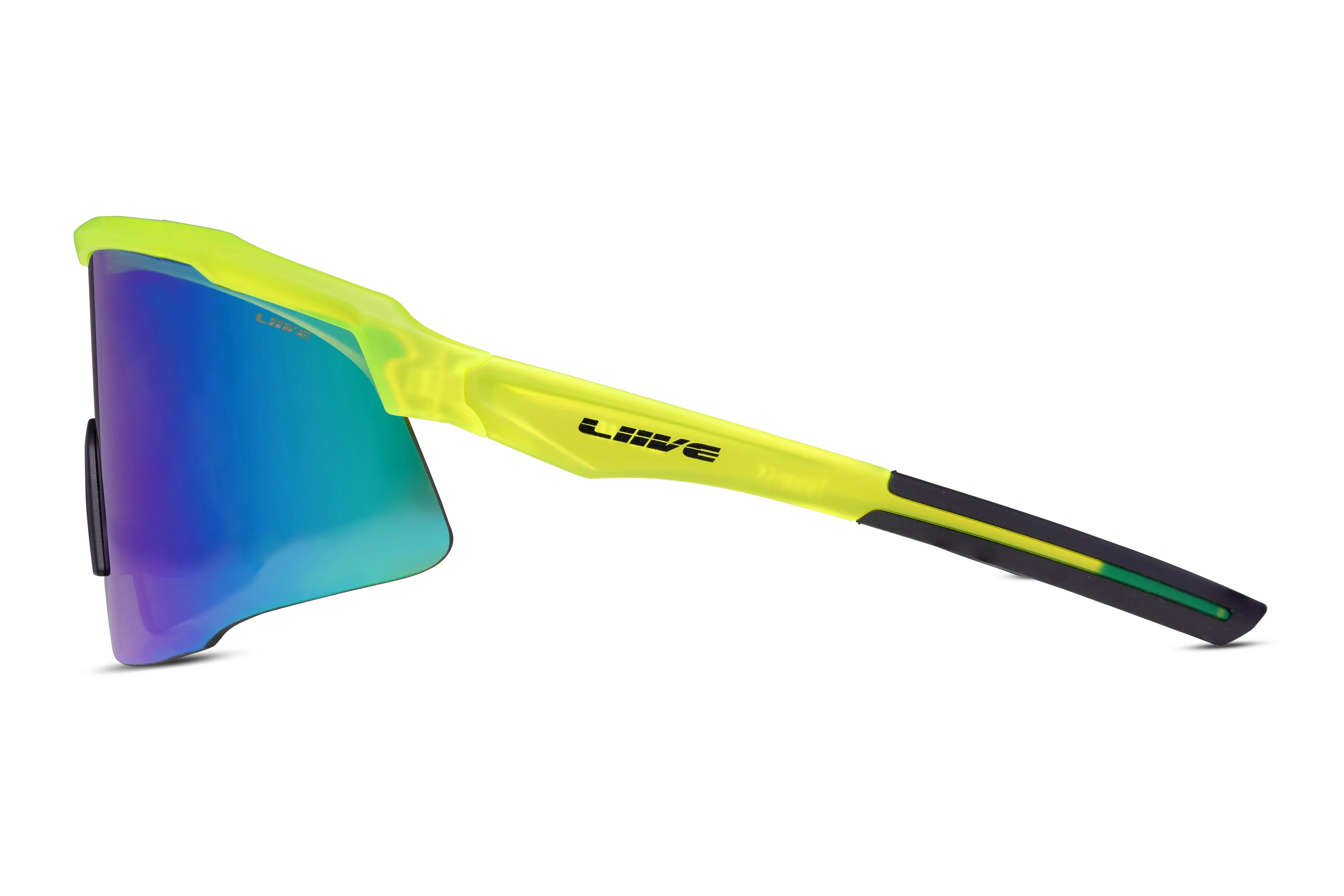 Dealer - Mirror Neon Yellow sold by Liive Eyewear product image thumbnail 3