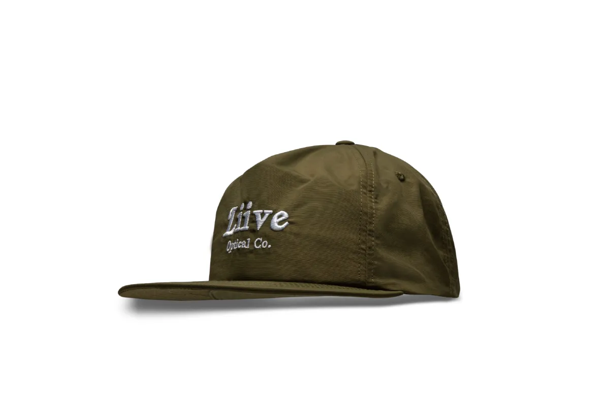 Optic Snapback Cap Khaki sold by Liive Eyewear