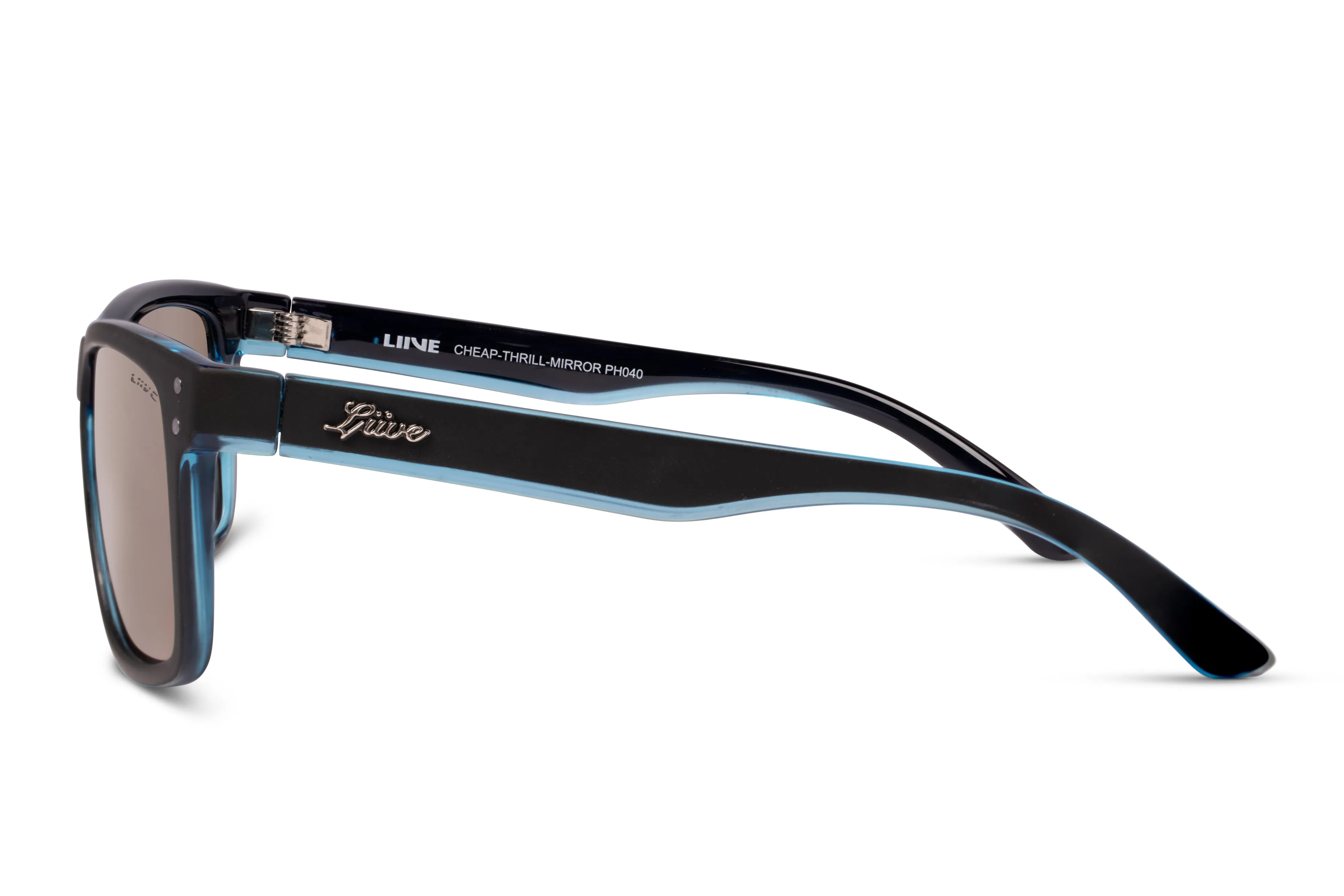 Cheap Thrill - Mirror Matt Black Sky sold by Liive Eyewear product image thumbnail 3