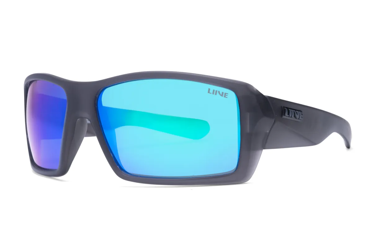 The Edge - Mirror Polarised Float Matt Xtal Smoke sold by Liive Eyewear