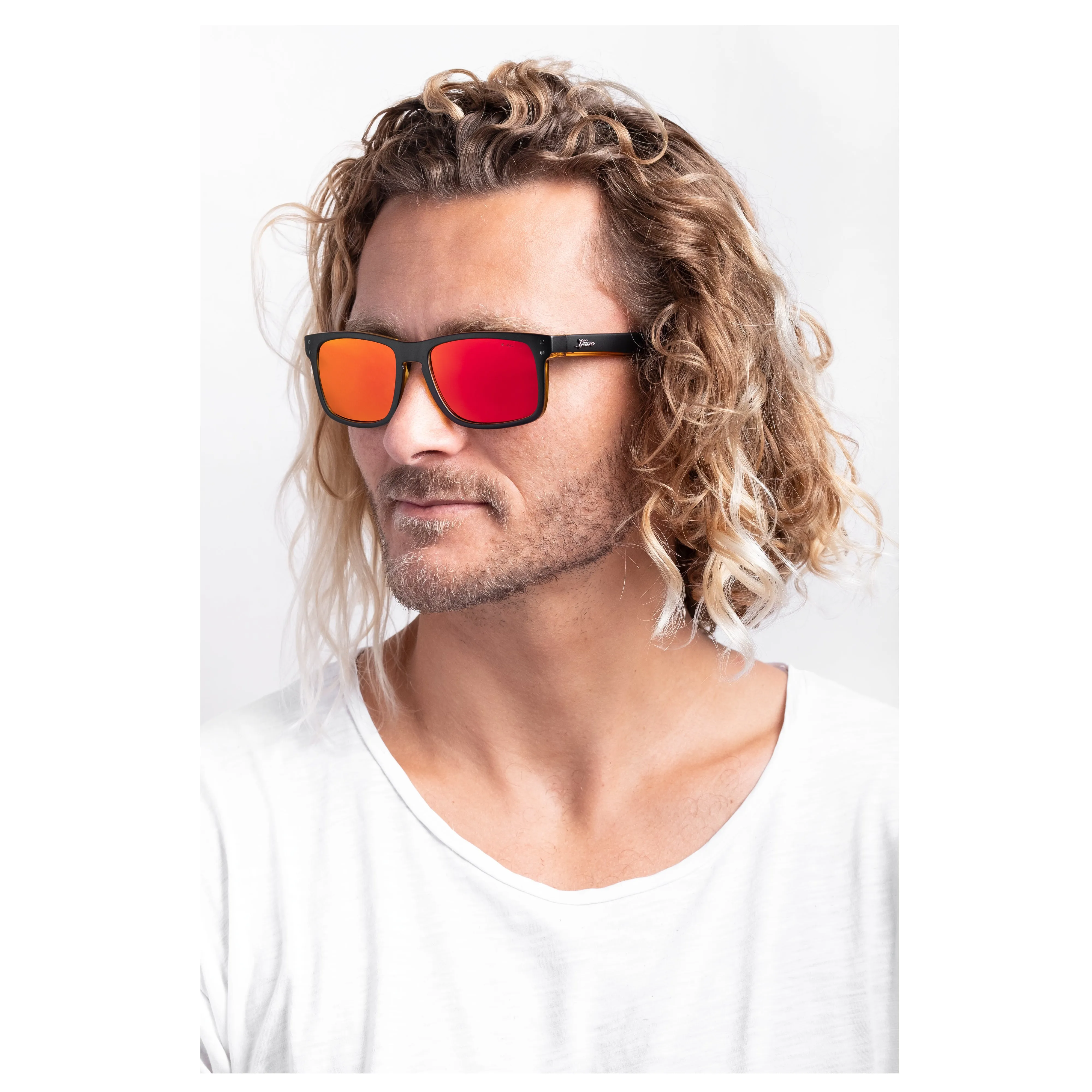 Cheap Thrill - Mirror Matt Black Orange sold by Liive Eyewear product image thumbnail 4