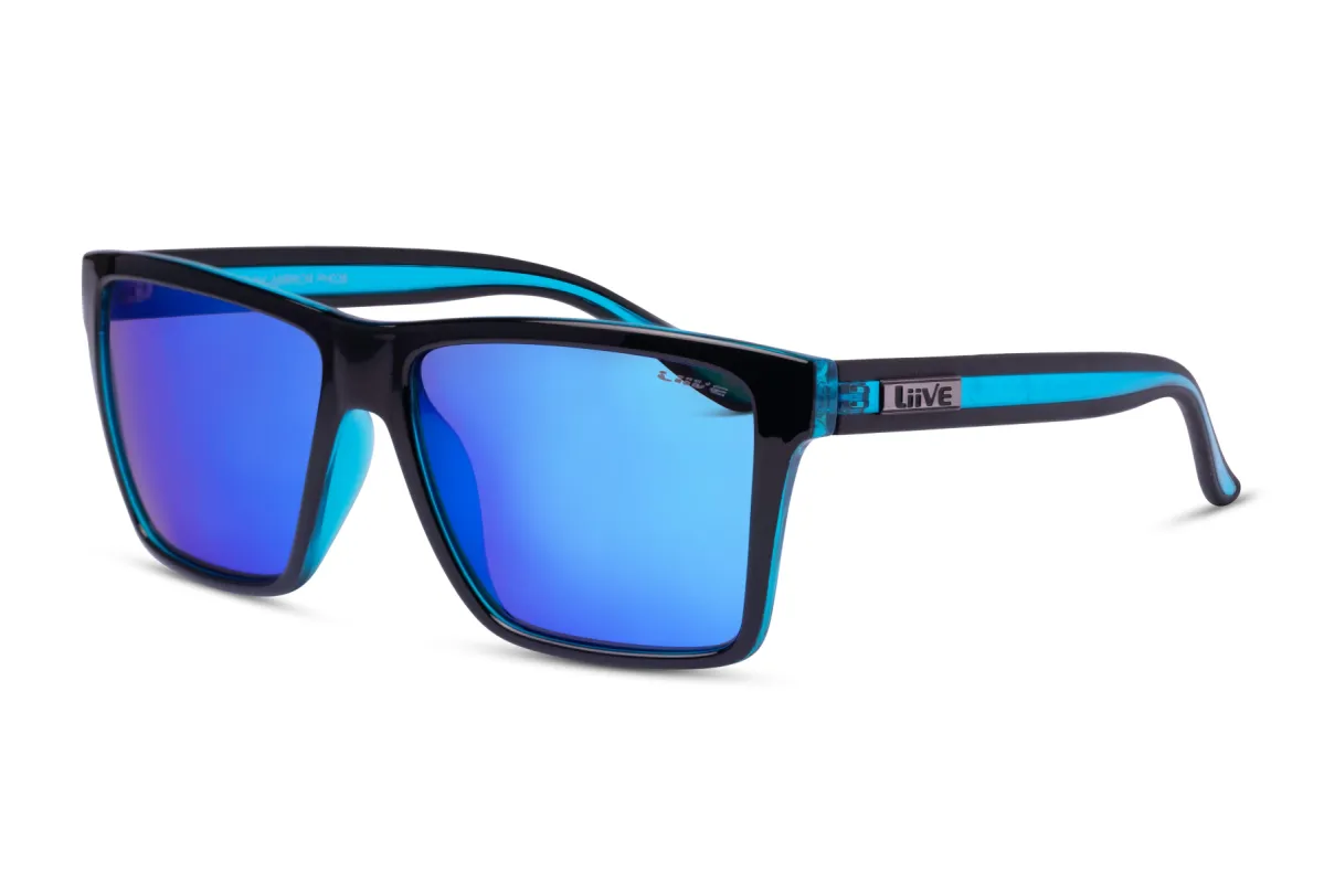 Laguna - Mirror Matt Black / Xtal Neon sold by Liive Eyewear