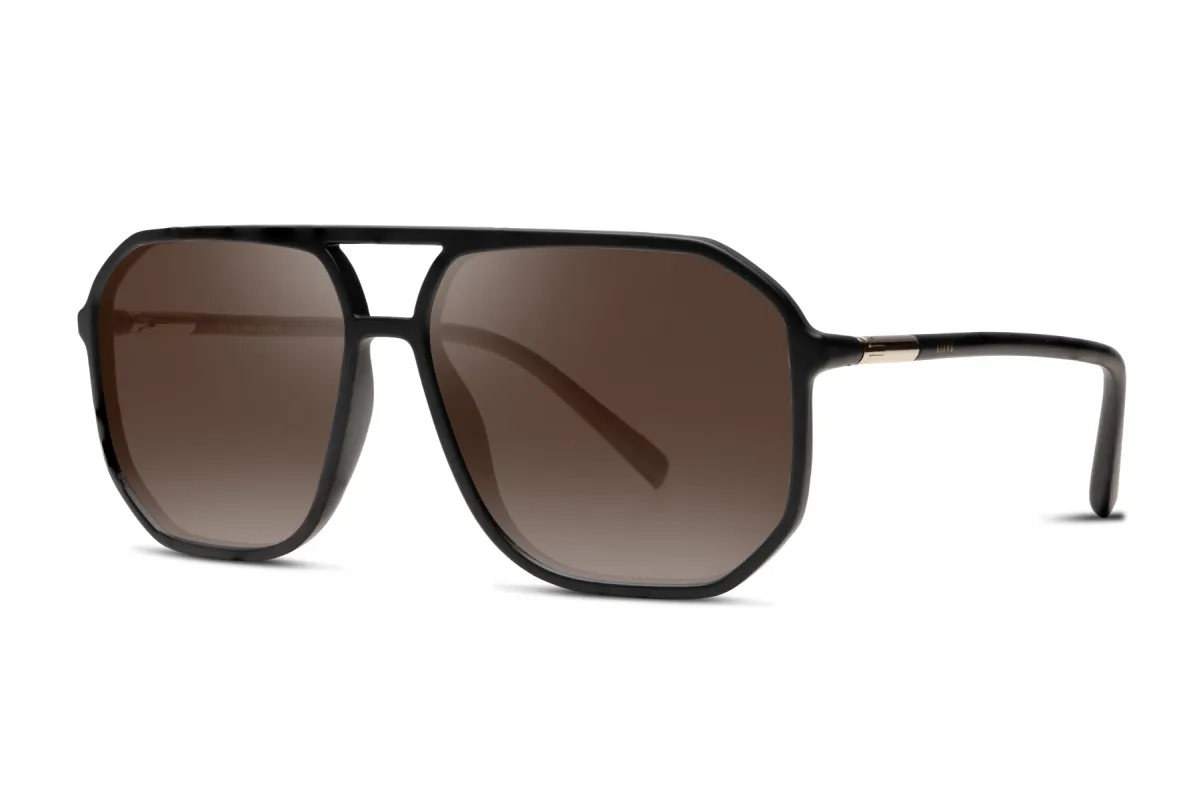Nia - Matt Black sold by Liive Eyewear