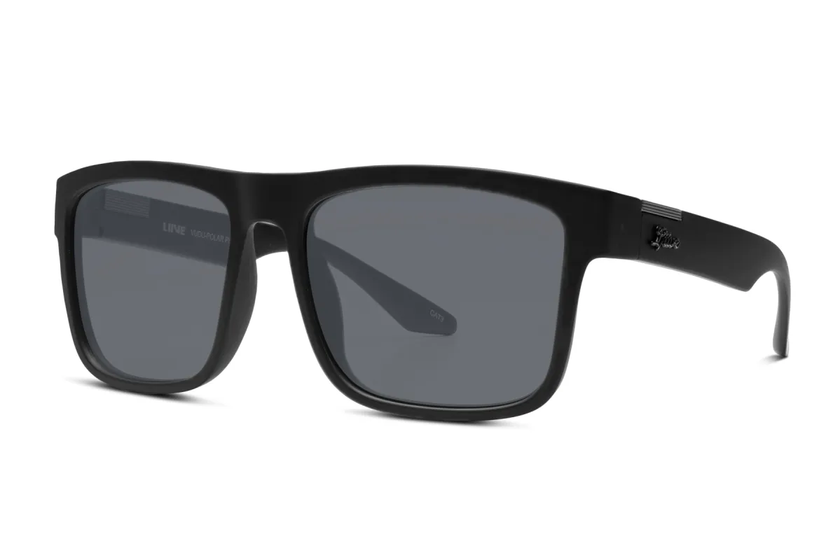 Vudu - Polarised Matt Black sold by Liive Eyewear