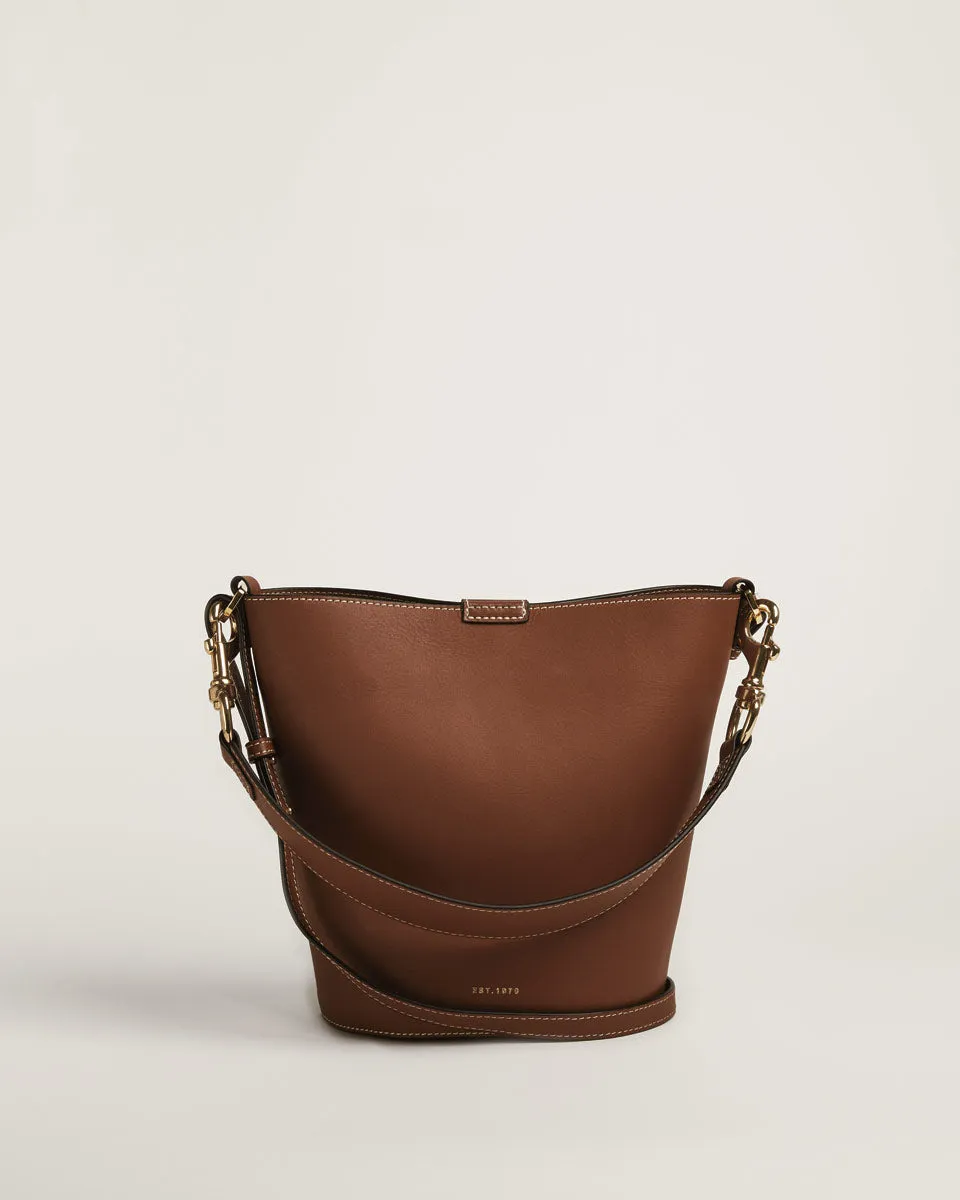 Kenton Bucket Bag Veg Leather | Classic Tan sold by Jigsaw product image thumbnail 2