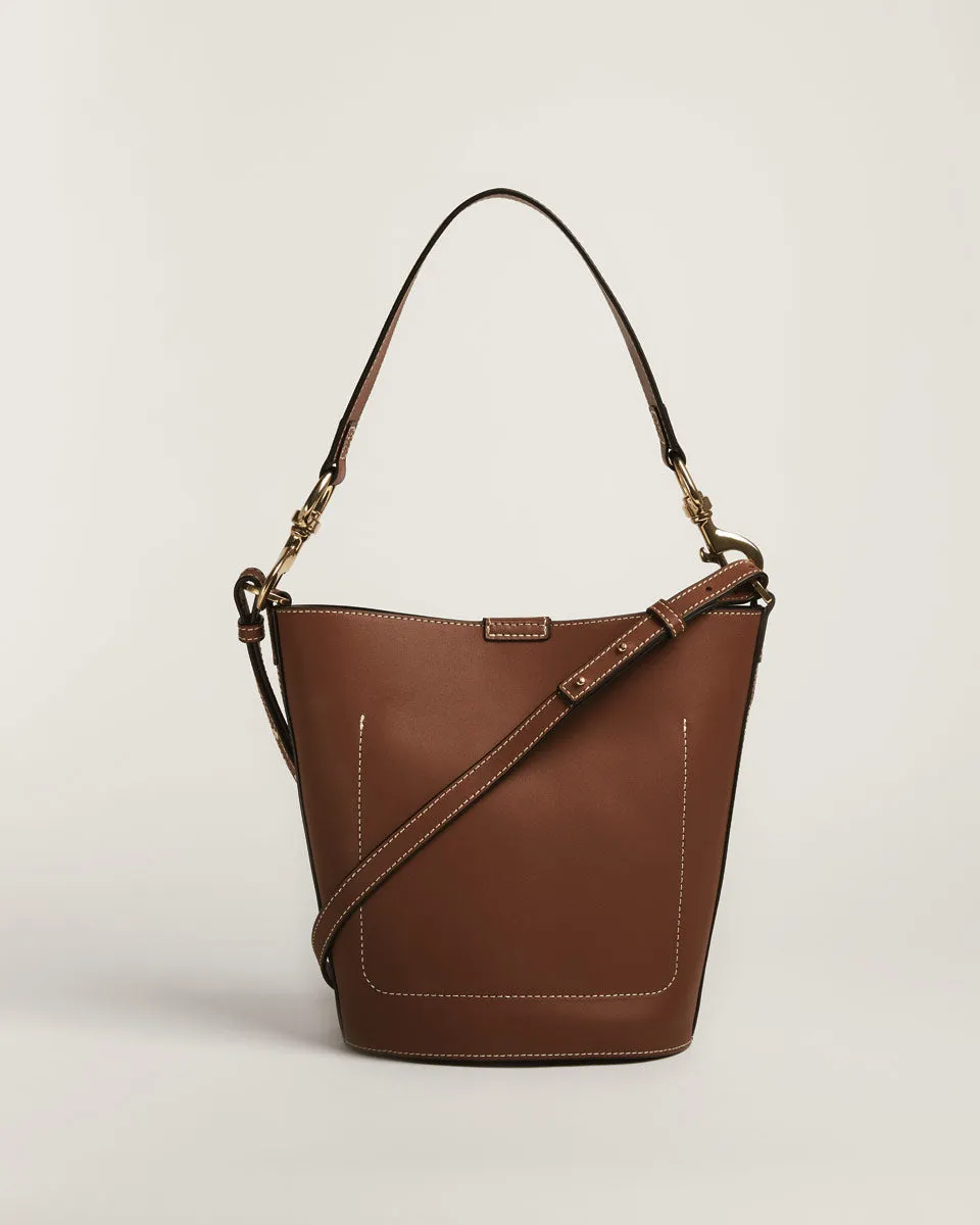 Kenton Bucket Bag Veg Leather | Classic Tan sold by Jigsaw product image thumbnail 5