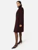 Relaxed Wool City Coat | Oxblood sold by Jigsaw