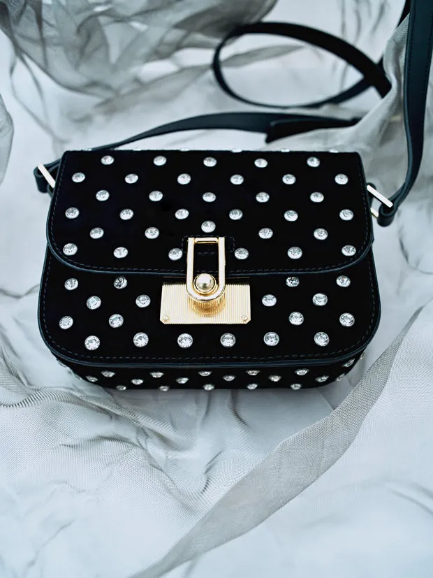 Meret Crystal Crossbody | Black sold by Jigsaw product image thumbnail 2