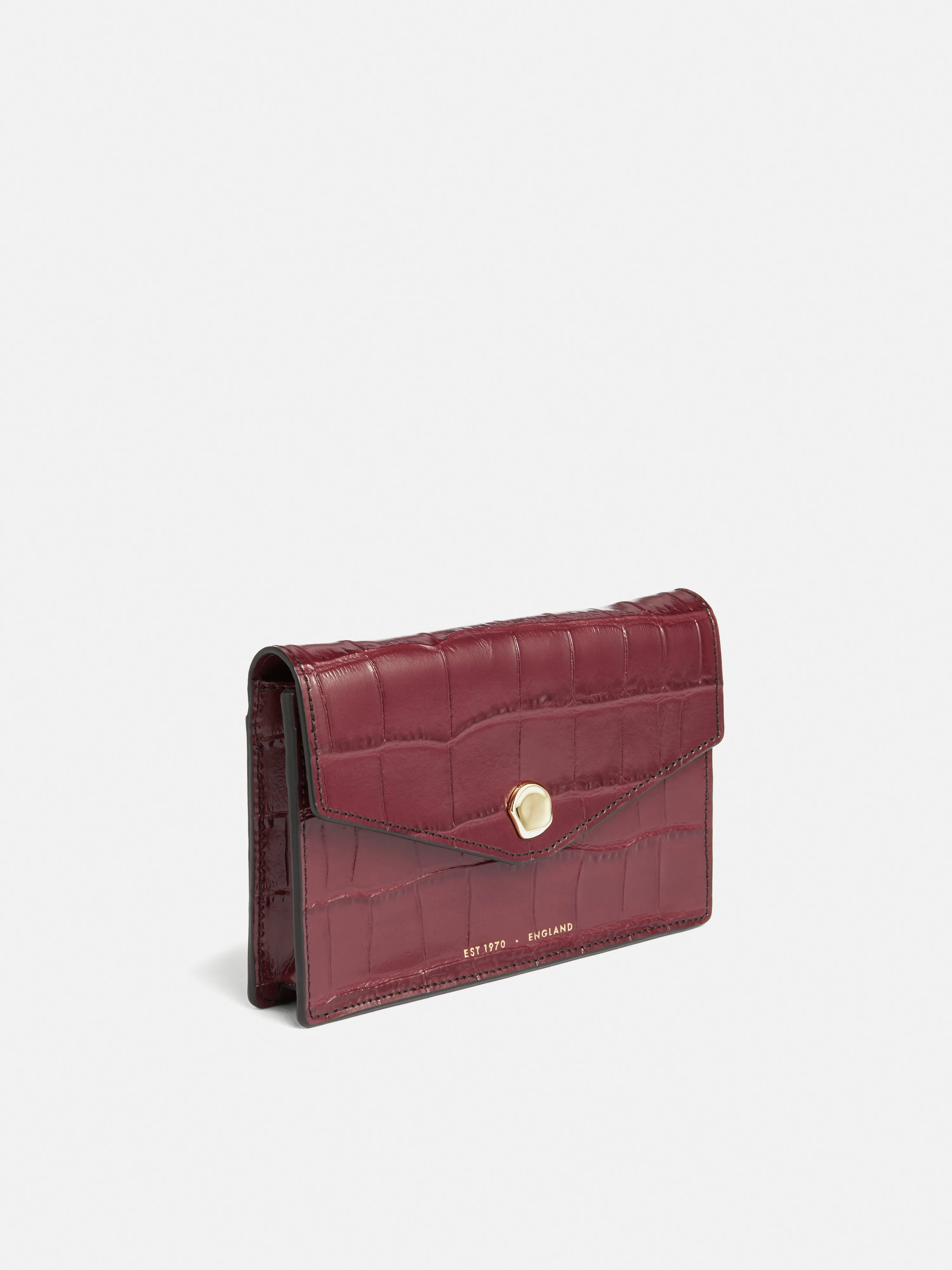 Katie Mini Croc Leather Bag | Red sold by Jigsaw product image thumbnail 2