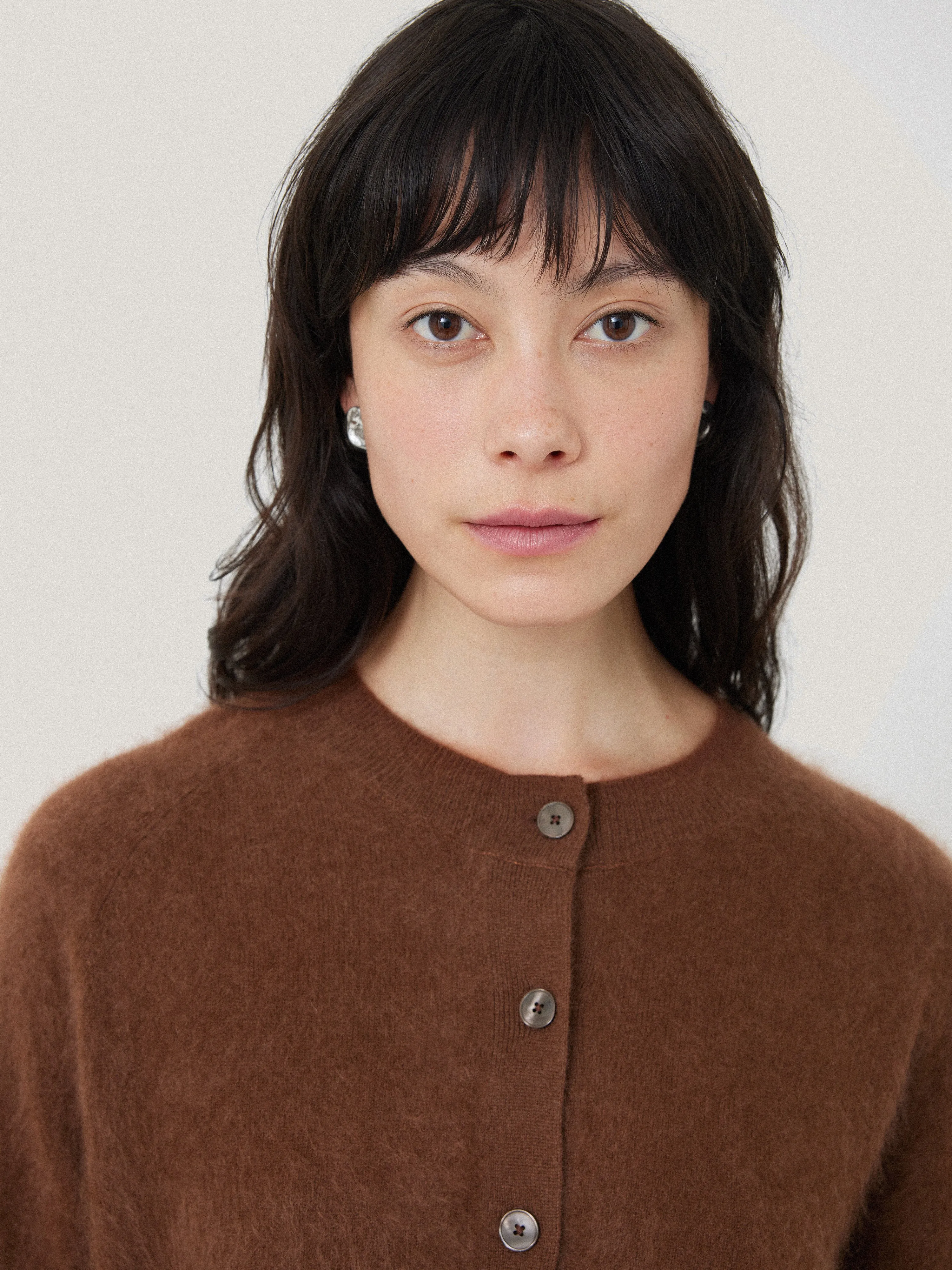 Halo Cashmere Cardigan | Ginger sold by Jigsaw product image thumbnail 2