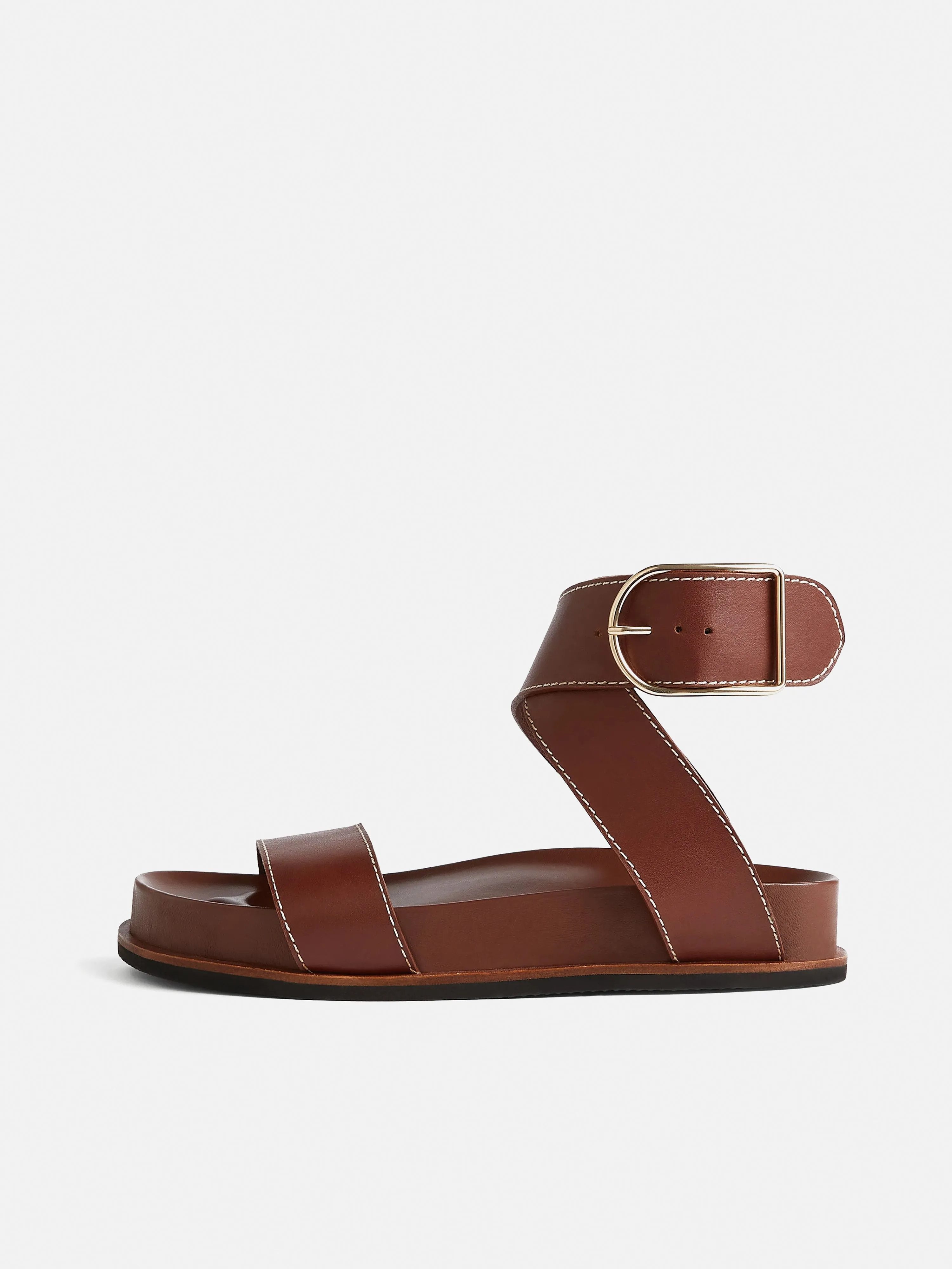【関税負担一切無し/送料無料/セール】Bare Sandal in Leather DHgate.com:Mens Genuine Leather Sandals, Casual Summer Beach