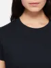 Fine Cotton Tee | Navy sold by Jigsaw