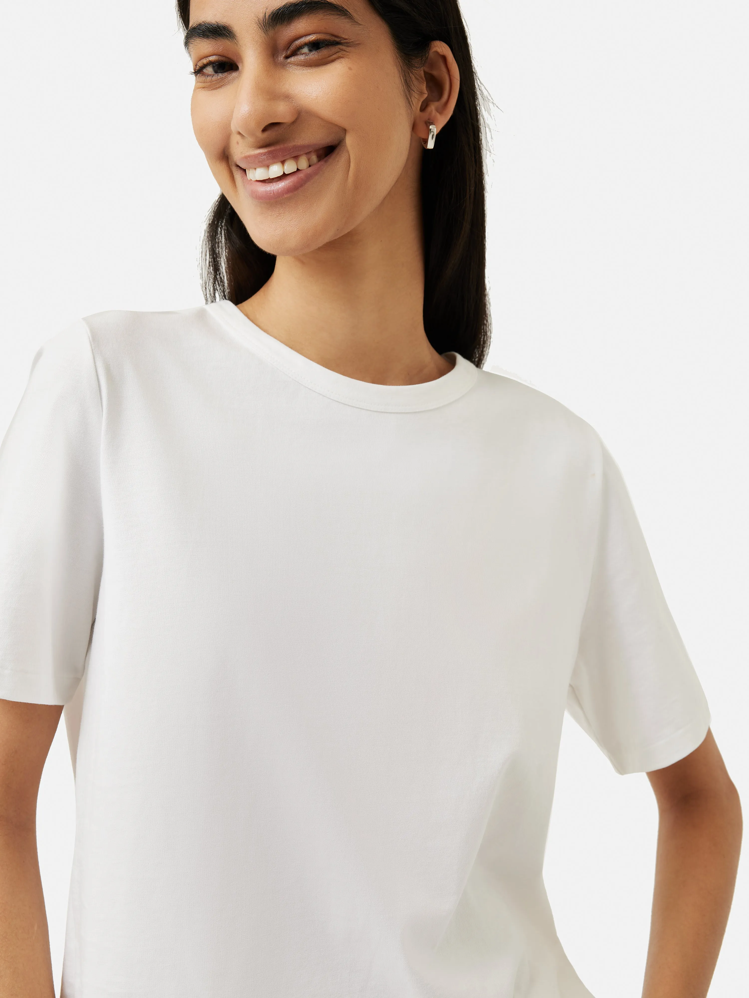 Heavy Cotton T-shirt | White sold by Jigsaw product image thumbnail 2