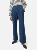 Denim Relaxed Trouser | Indigo sold by Jigsaw
