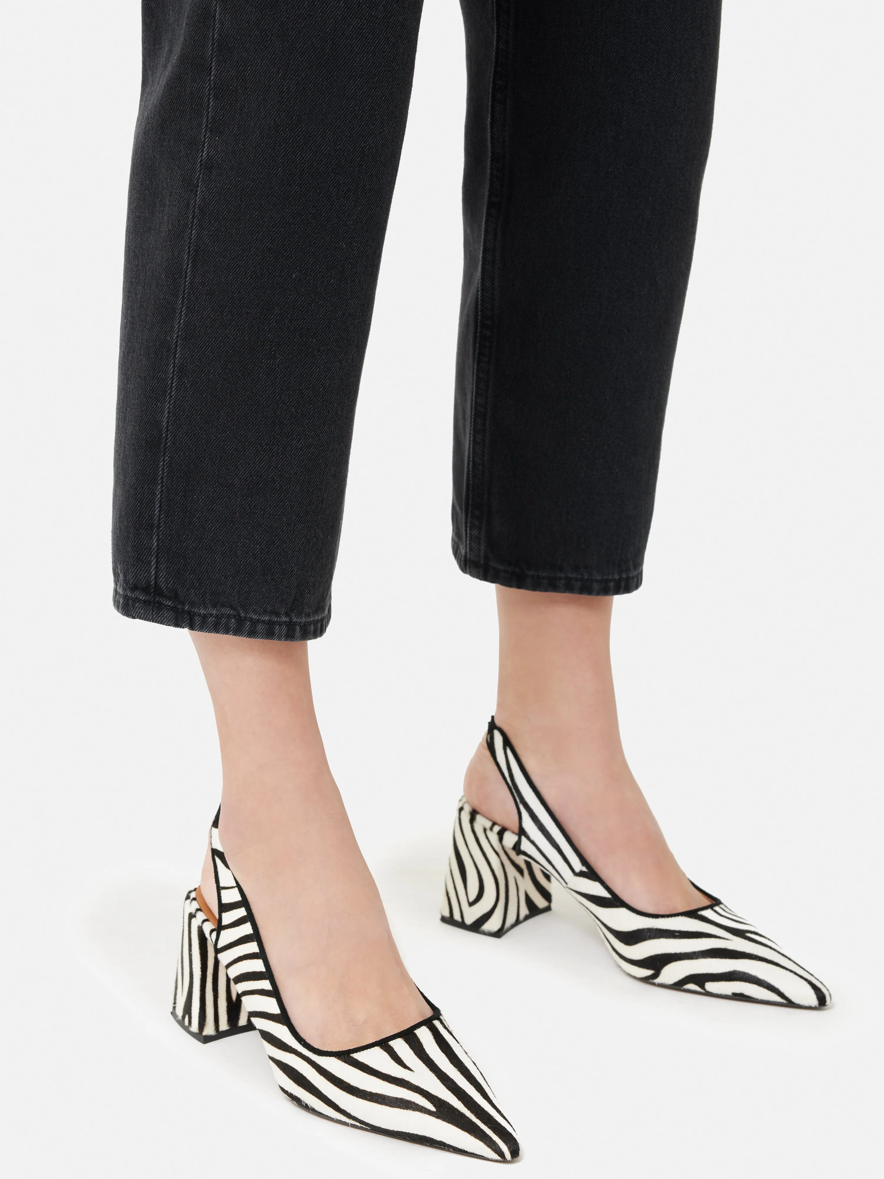 Alford Slingback | Zebra sold by Jigsaw product image thumbnail 5