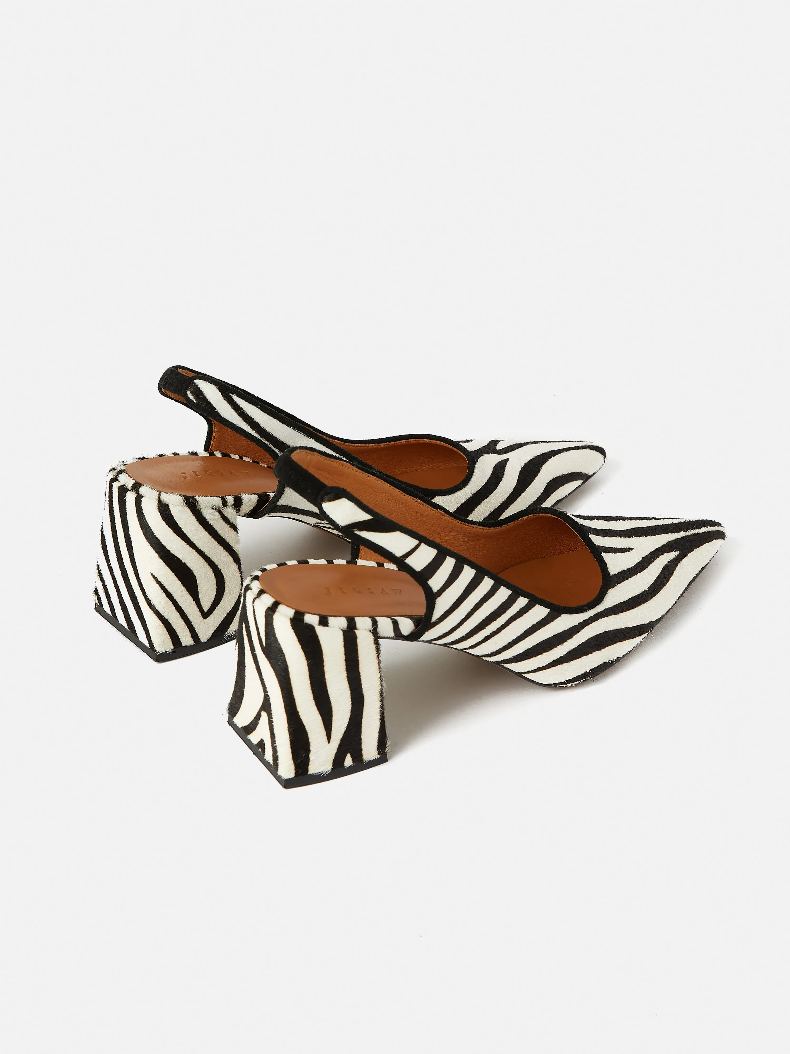 Alford Slingback | Zebra sold by Jigsaw product image thumbnail 4