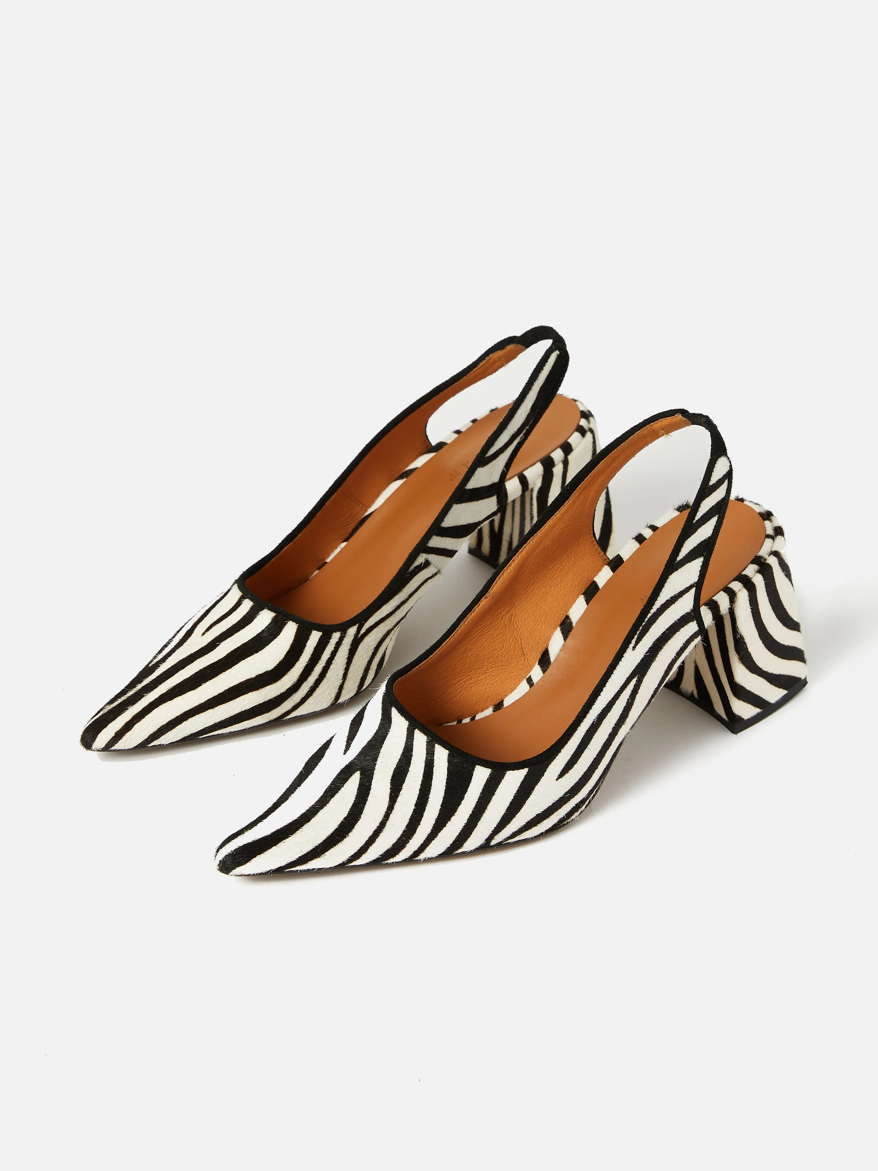 Alford Slingback | Zebra sold by Jigsaw product image thumbnail 2