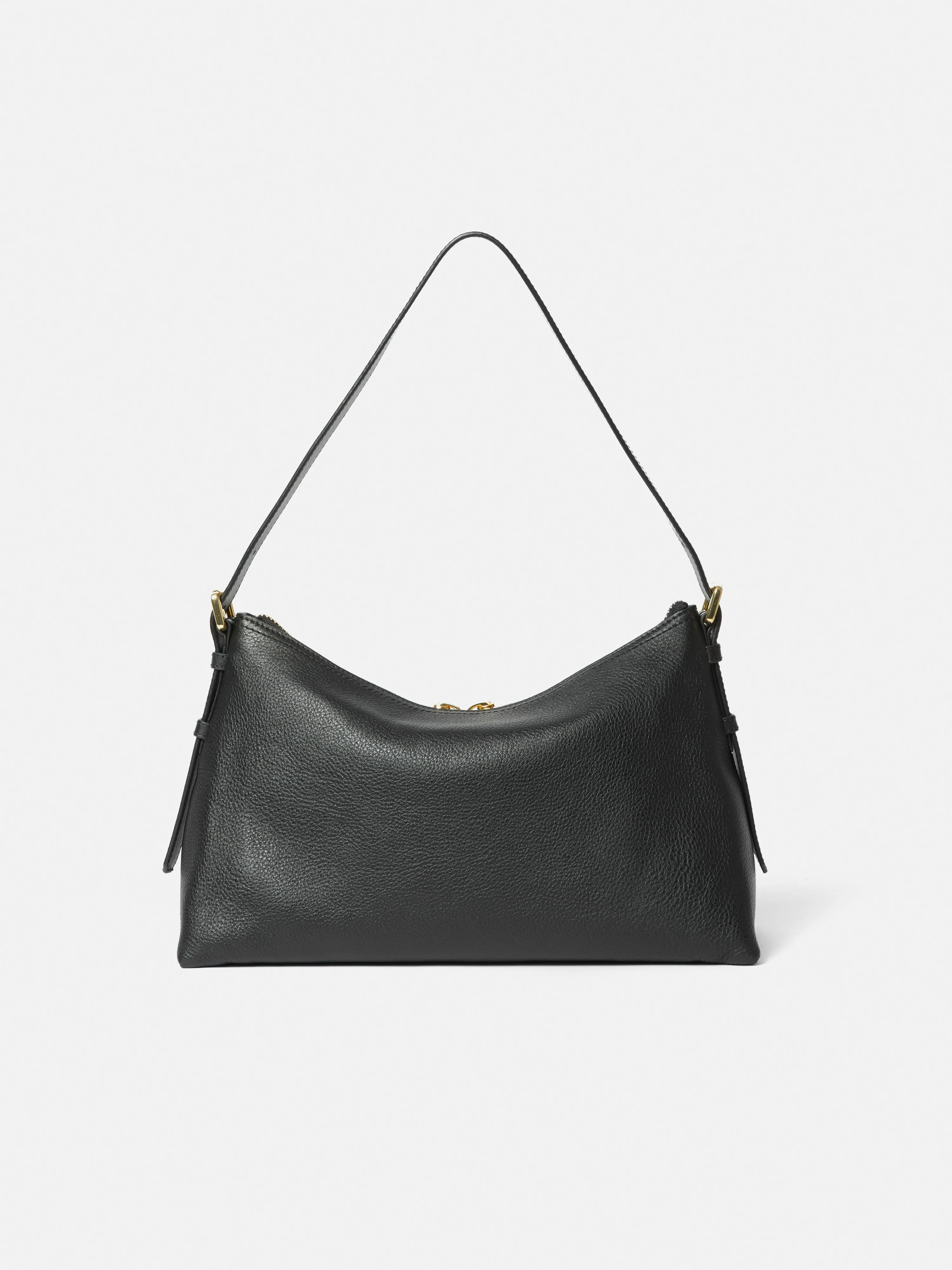 Trafalgar Leather Shoulder Bag | Black sold by Jigsaw product image thumbnail 5